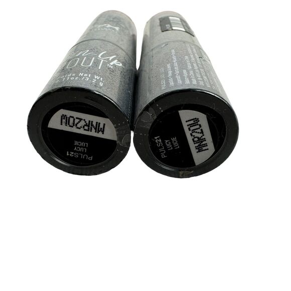 NYX Cosmetics Pin-Up Pout Lipstick Puls21 Lucy Lip Stick # 21 Lot Of 2 - Picture 2 of 2